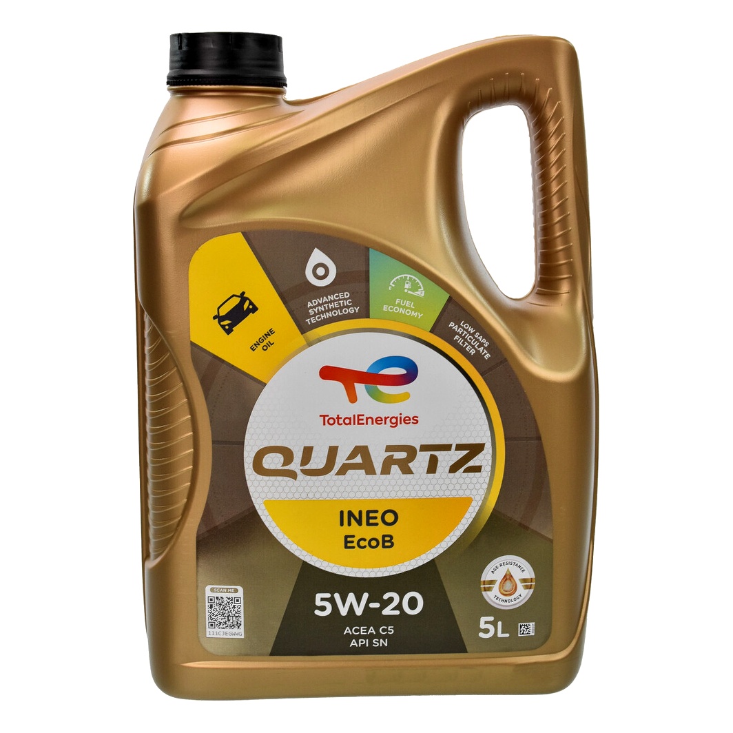Моторна олива TOTAL Quartz Ineo EcoB 5W-20 5 л (213979) - zapix