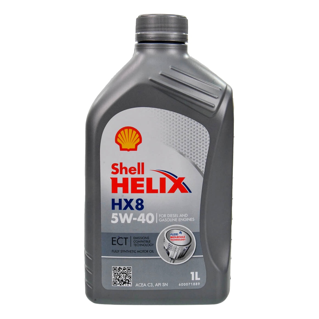 Моторное масло SHELL Helix HX8 ECT 5W-40 1 л (513923) - zapix