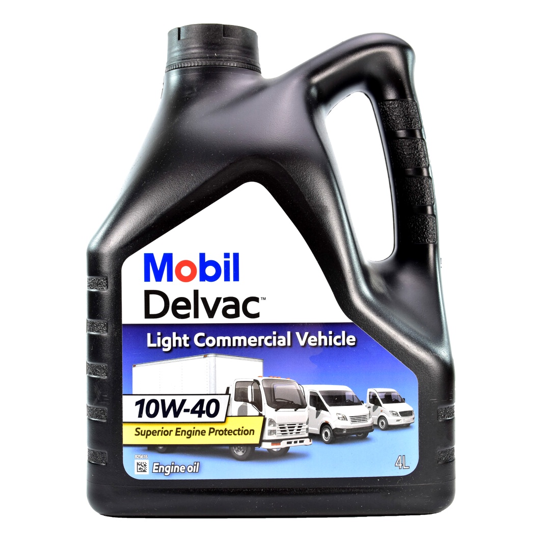 Моторное масло MOBIL Delvac Light Commercial Vehicle 10W-40 4 л (153745) - zapix
