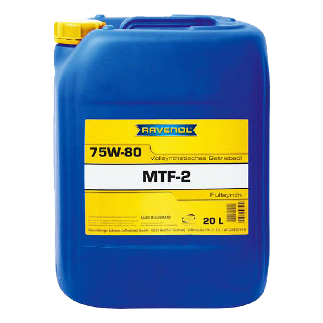Трансмиссионное масло RAVENOL MTF-2 GL-4 75W-80 20 л 1221103020 - zapix
