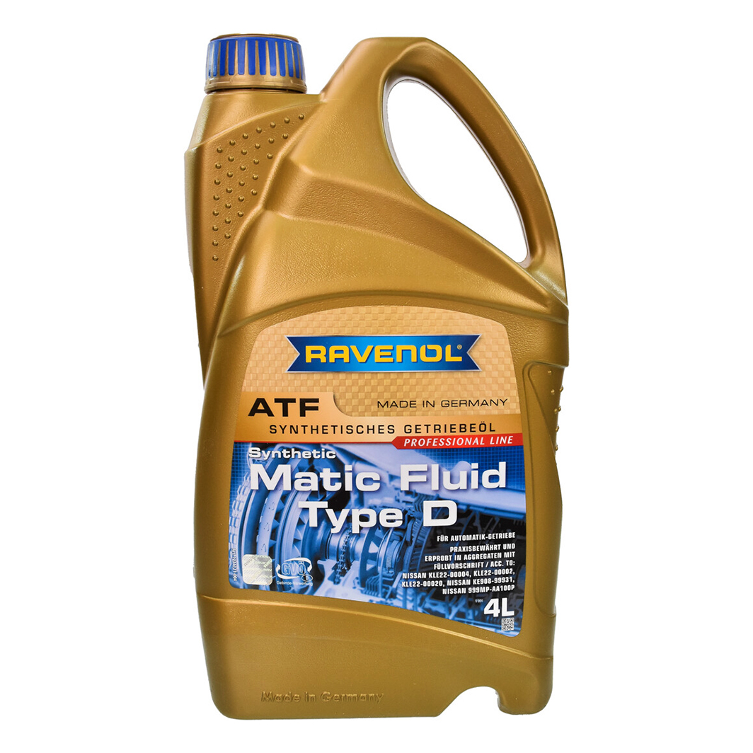 Трансмісійна олива RAVENOL ATF Matic Fluid Type D 4 л 1211121004 - zapix