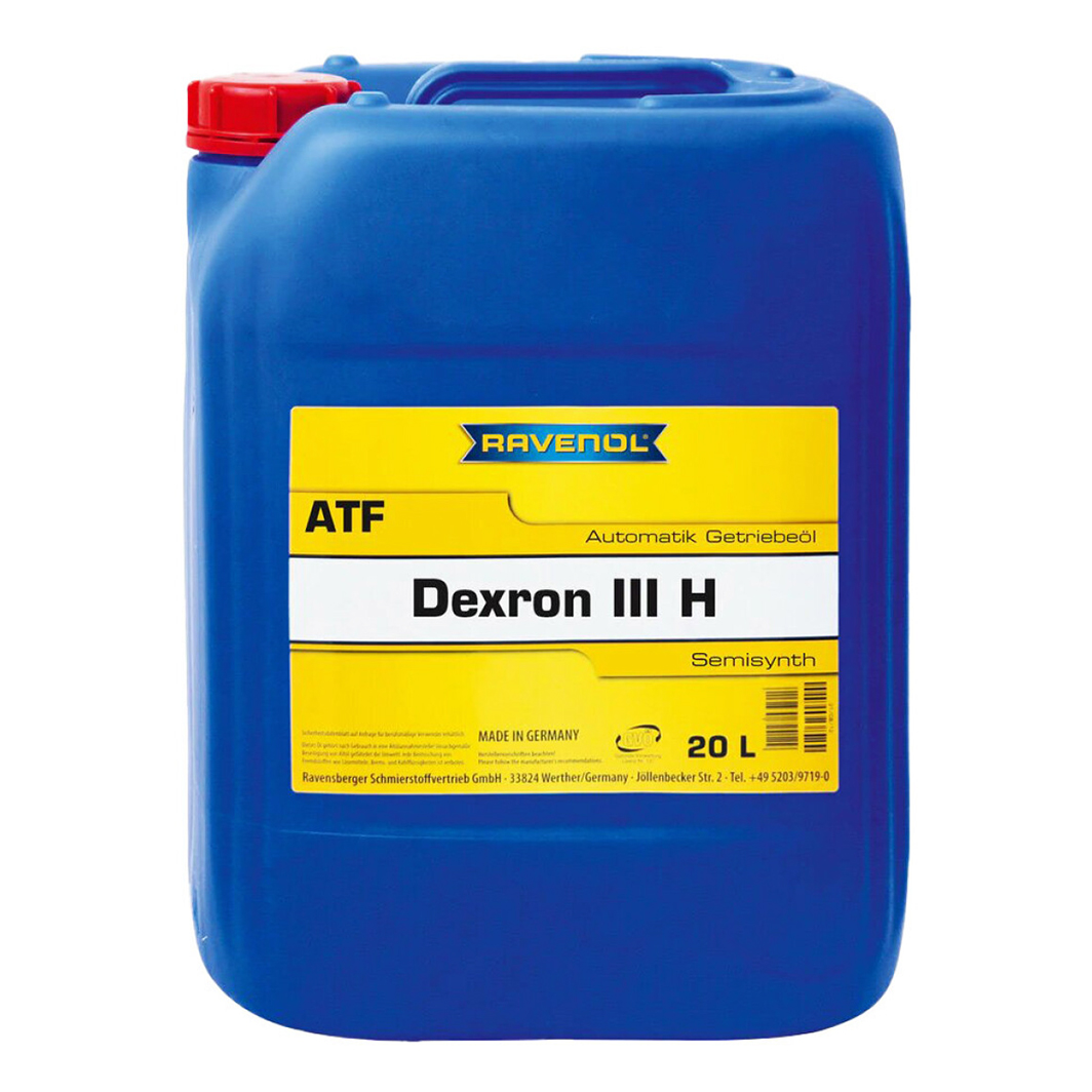 Трансмиссионное масло RAVENOL ATF Dexron III H 20 л 121210020 - zapix