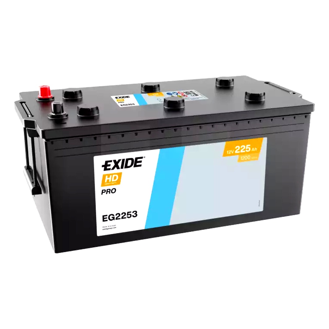 Акумулятор EXIDE HD Pro 12V 225Ah 1250A L+ EG2253 - zapix
