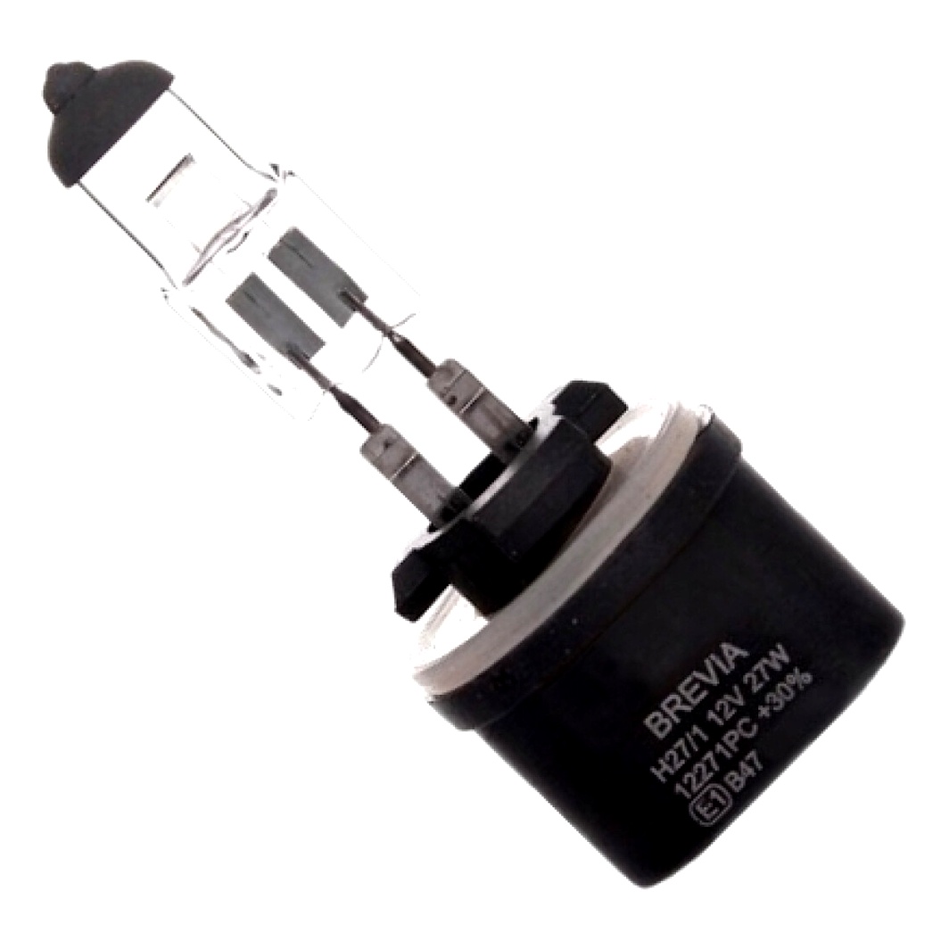 Автолампа галогенова BREVIA Power +30% H27/1 PG13 1W 12V прозора 12271PC - zapix