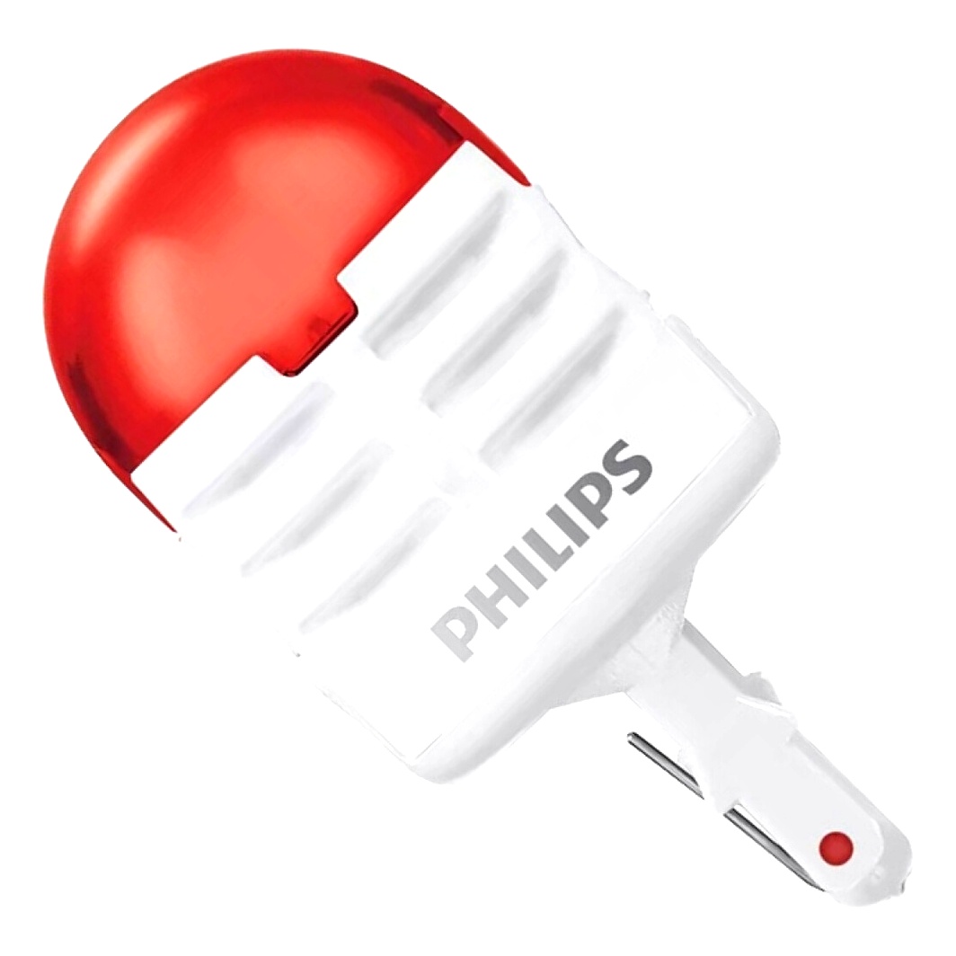 Автолампа LED (світлодіодна) PHILIPS Ultinon Pro3000 W21W W3x16d 1.75W 12V червона 11065U30RB2 - zapix