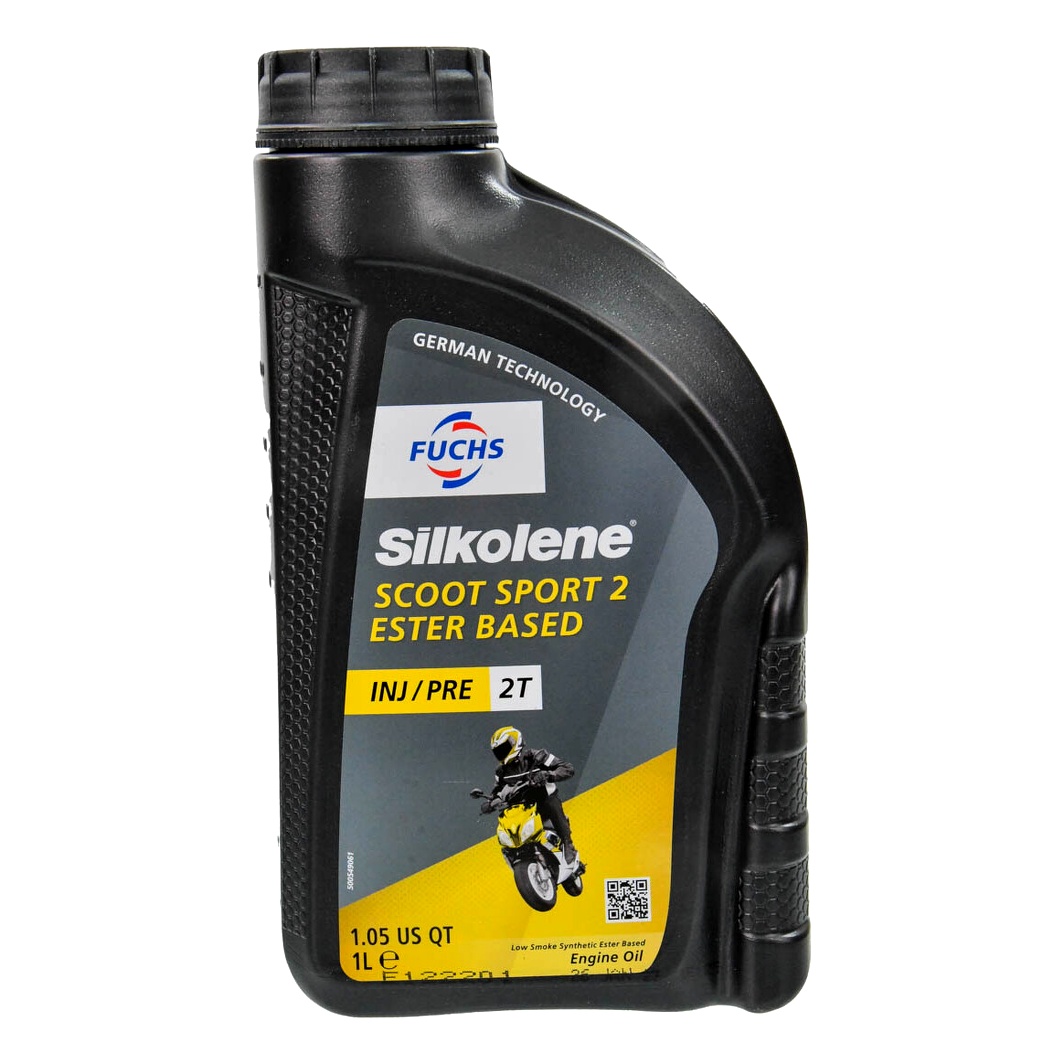 Моторное масло FUCHS Silkolene Scoot Sport 2 2T синтетическое 1 л 602012043 - zapix