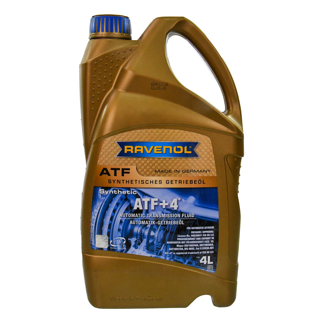 Трансмиссионное масло RAVENOL ATF +4 4 л 12111004 - zapix
