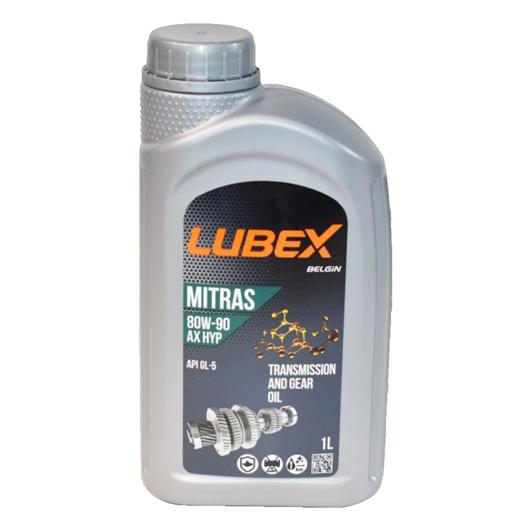 Трансмиссионное масло LUBEX Mitras AX HYP GL-5 80W-90 1 л 8695831265272 - zapix