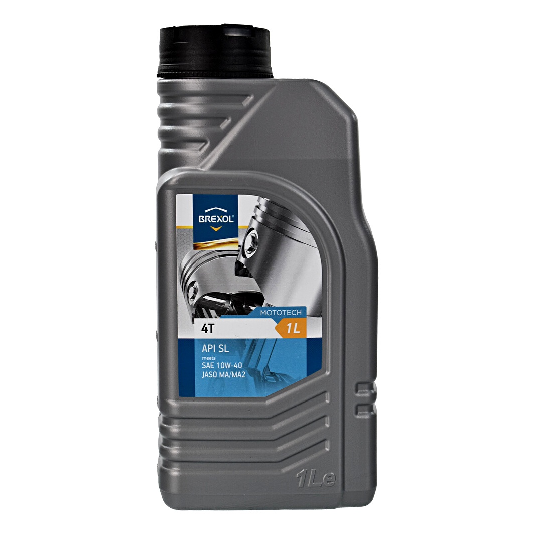 Моторное масло BREXOL MotoTech Power 4T 10W-40 полусинтетическое 1 л 48391051021 - zapix