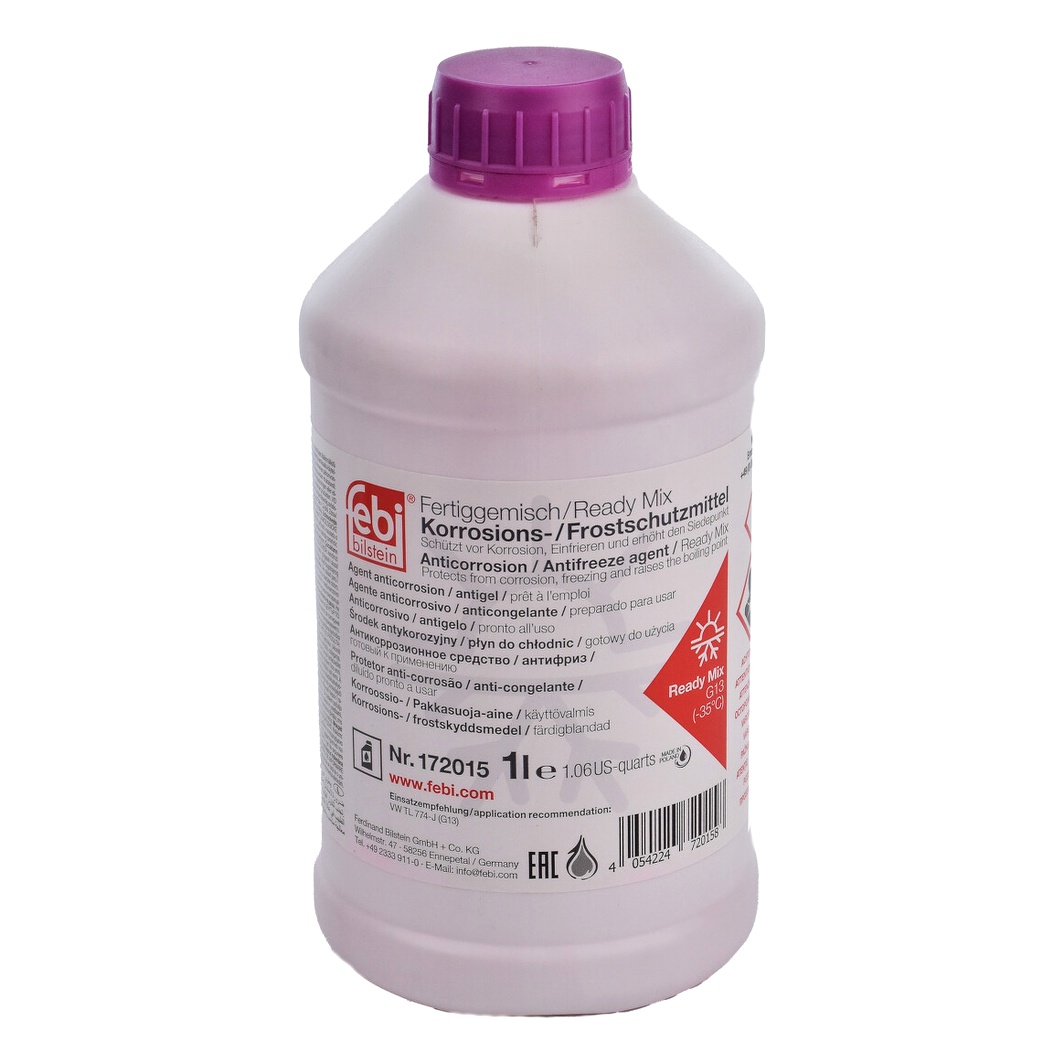Готовий антифриз FEBI BILSTEIN фіолетовий G13 -35 °C 1 л (172015) - zapix