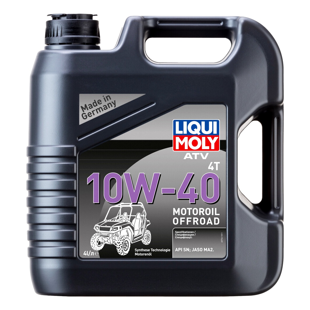 Моторное масло LIQUI MOLY ATV Offroad 4T 10W-40 полусинтетическое 4 л 7541 - zapix