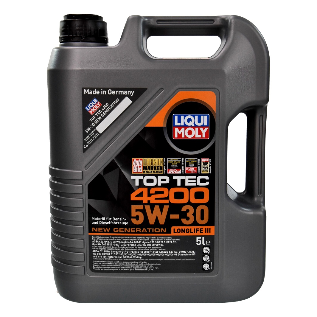 Моторна олива LIQUI MOLY Top Tec 4200 5W-30 5 л (8973) - zapix