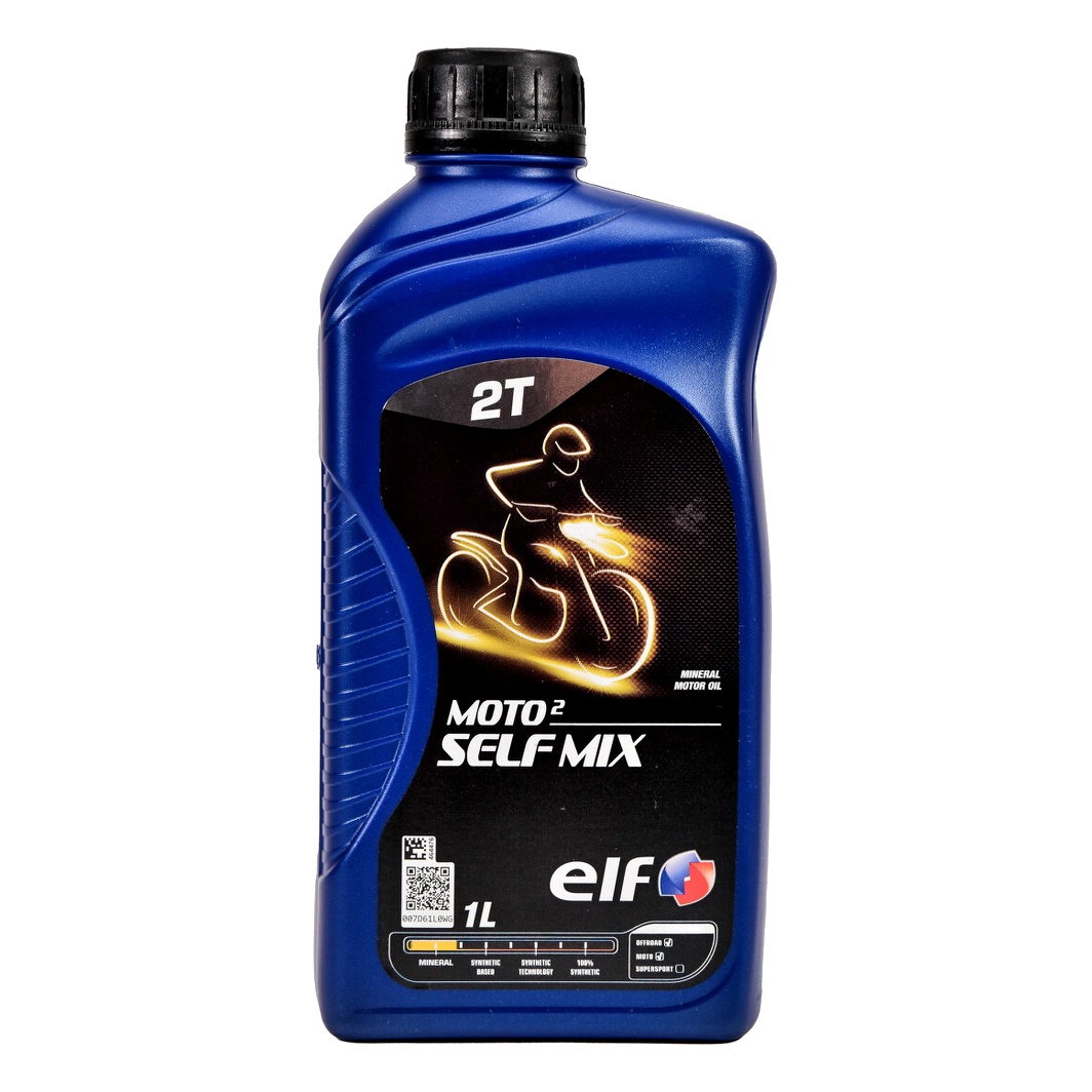 Моторное масло ELF Moto Self Mix 2T минеральное 1 л 194963 - zapix