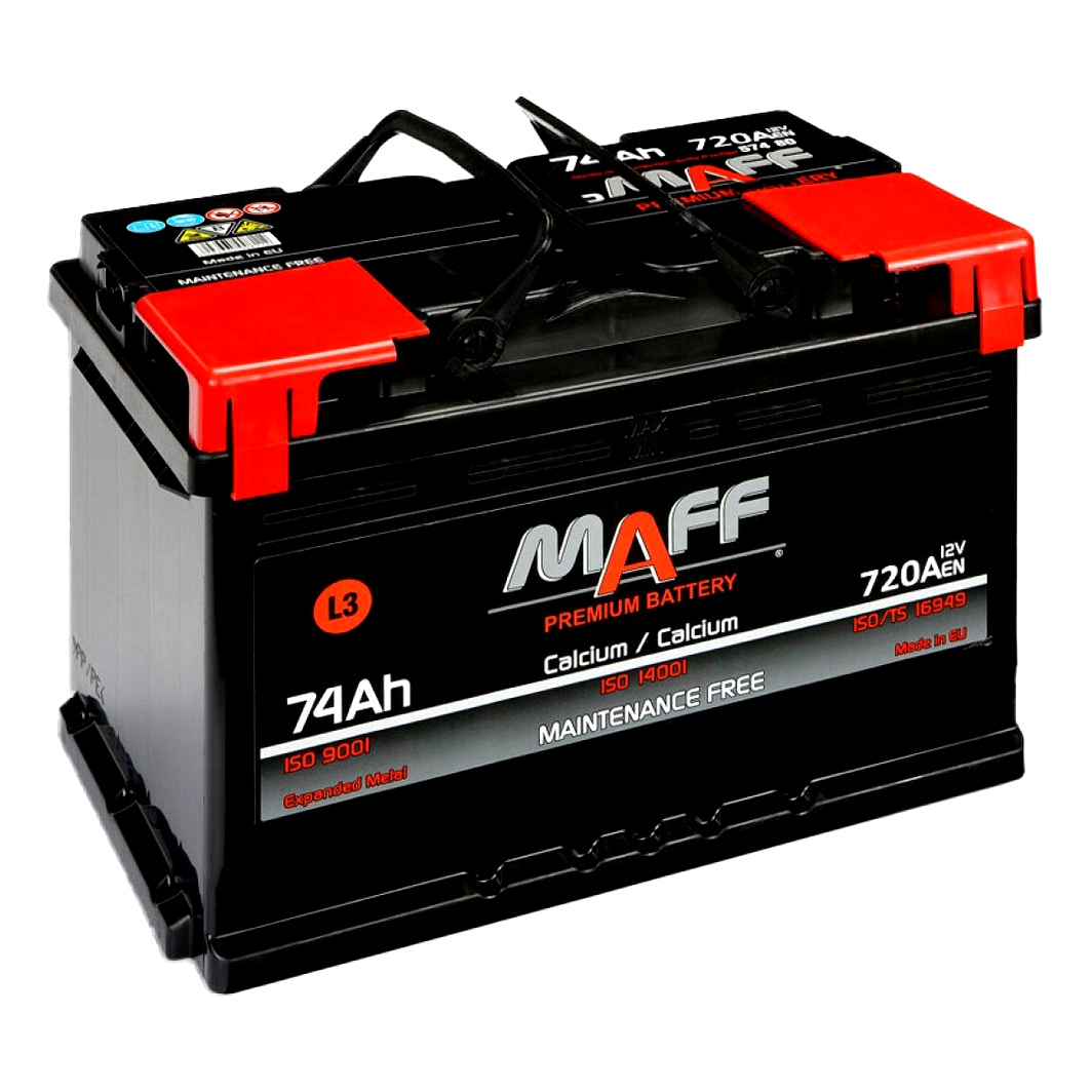 Акумулятор MAFF 12V 74Ah 720A R+ 575E0 - zapix