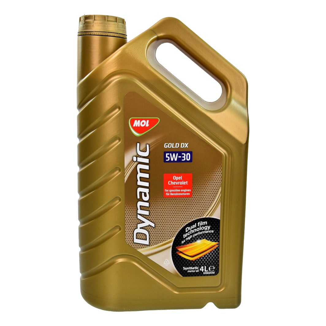 Моторна олива MOL Dynamic Gold DX 5W-30 4 л (13302295) - zapix