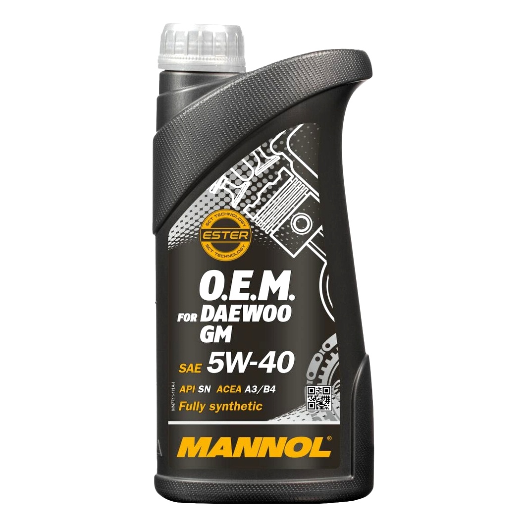 Моторна олива MANNOL O.E.M. For Daewoo GM 5W-40 1 л (MN77111) - zapix