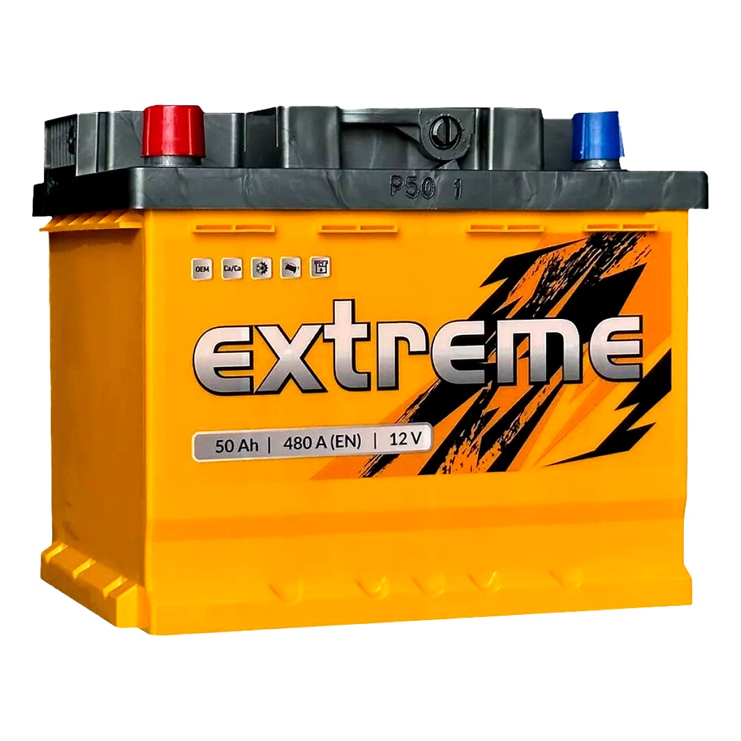 Акумулятор EXTREME 12V 50Ah 480A L+ EX501 - zapix
