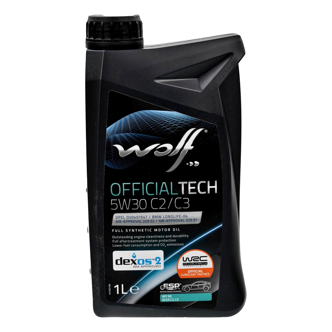 Моторное масло WOLF Officialtech C2/C3 5W-30 1 л (8332371) - zapix