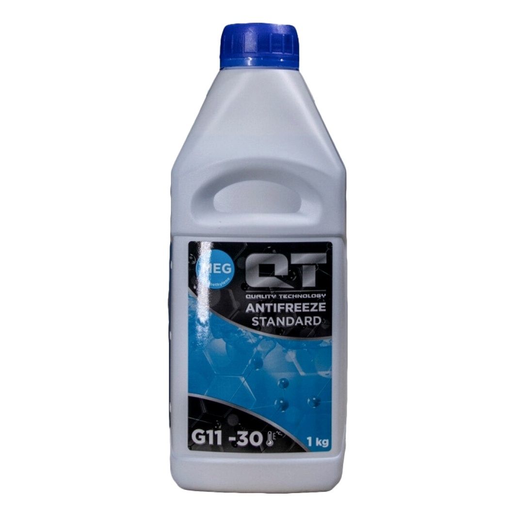 Готовий антифриз QT MEG Standard синій G11 -30 °C 1 л (QT553301) - zapix