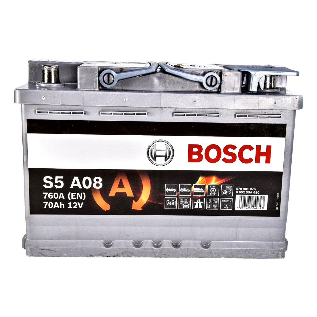 Акумулятор BOSCH S5 12V 70Ah 760A R+ 0092S5A080 - zapix