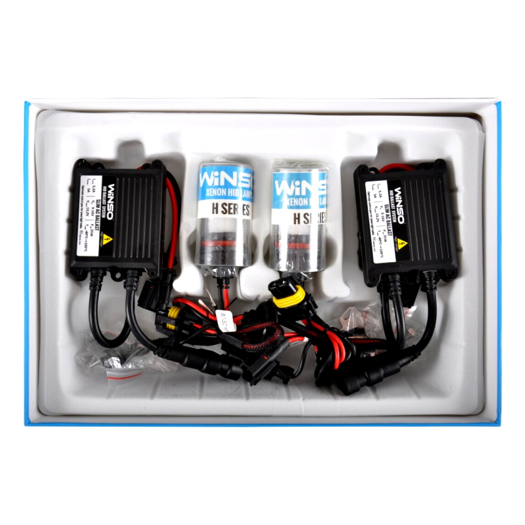 Автолампа ксеноновая WINSO H8 PGJ19-1 35W 85V прозрачная 748600 - zapix