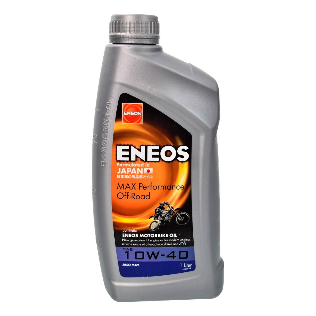 Моторное масло ENEOS MAX Performance Off-Road 4T 10W-40 синтетическое 1 л EU0157401N - zapix