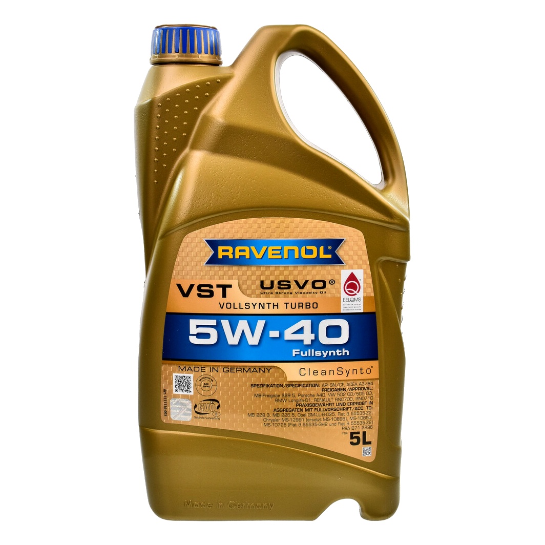 Моторна олива RAVENOL VST 5W-40 5 л (1111136005) - zapix