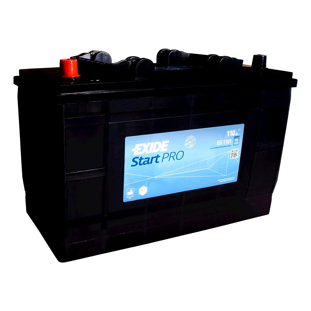 Акумулятор EXIDE Start PRO 12V 110Ah 750A L+ EG1101 - zapix