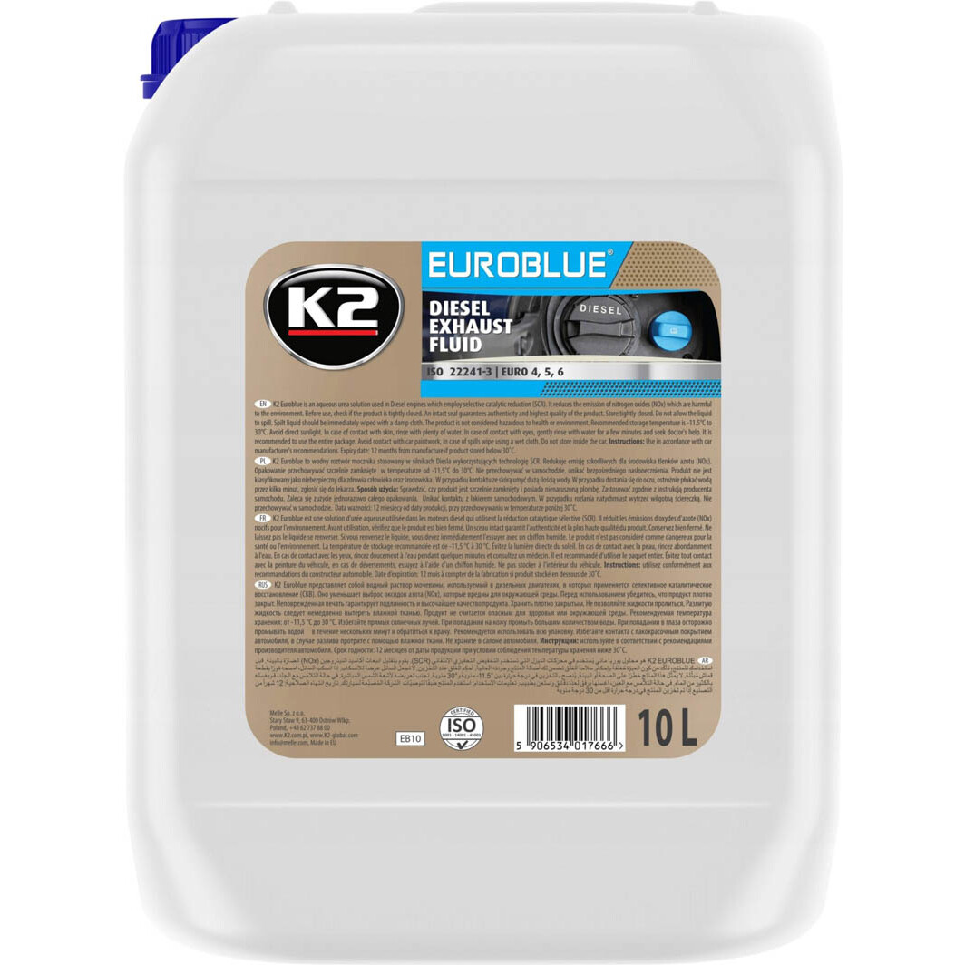 Adblue K2 10 л EB10 - zapix