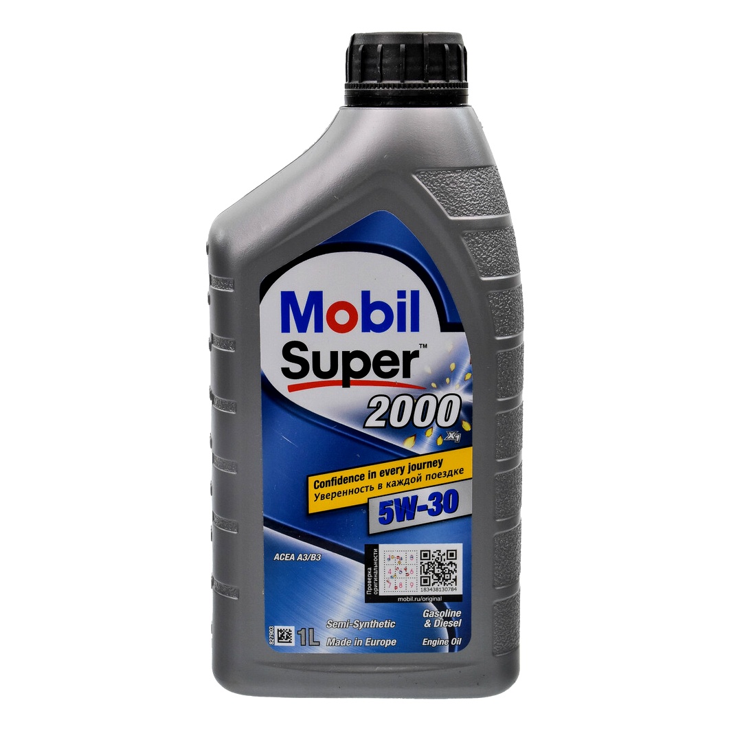 Моторное масло MOBIL Super 2000 X1 5W-30 1 л (155184) - zapix
