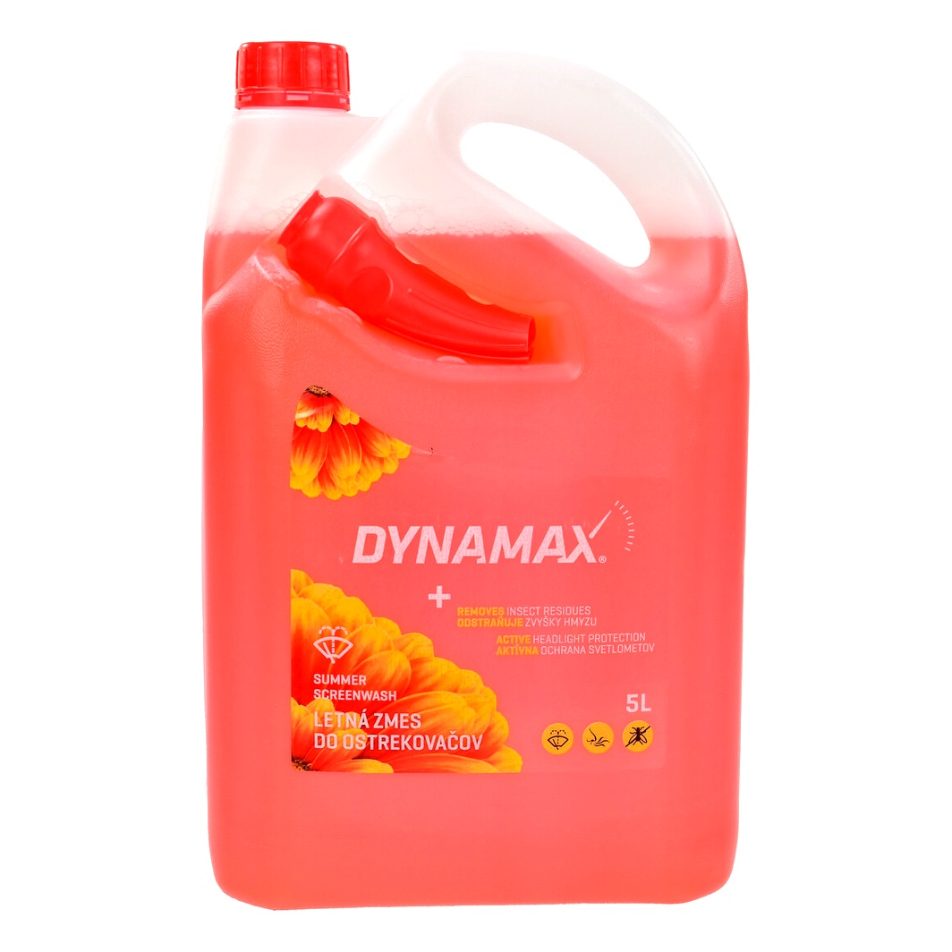 Омивач скла готовий літній 0°С DYNAMAX фруктовий 5 л 502463 - zapix