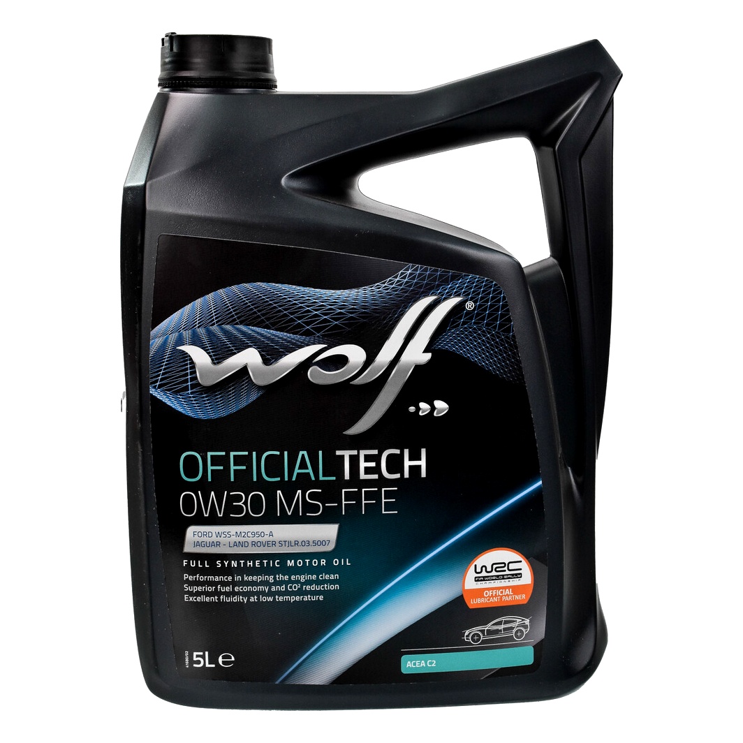 Моторна олива WOLF Officialtech MS-FFE 0W-30 5 л (8333910) - zapix