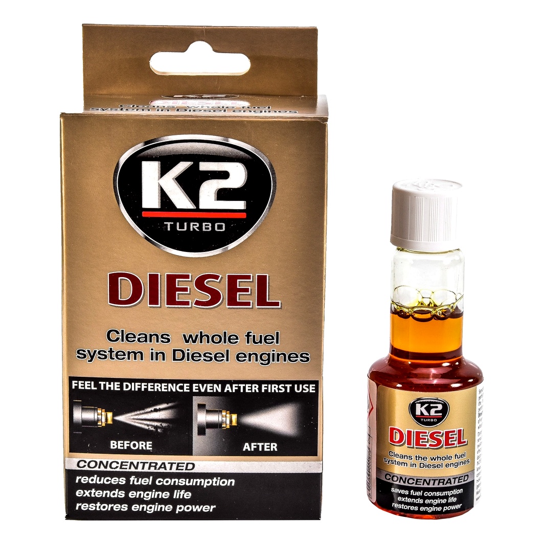 Присадка K2 Turbo Diesel 50 мл (ET3122) - zapix