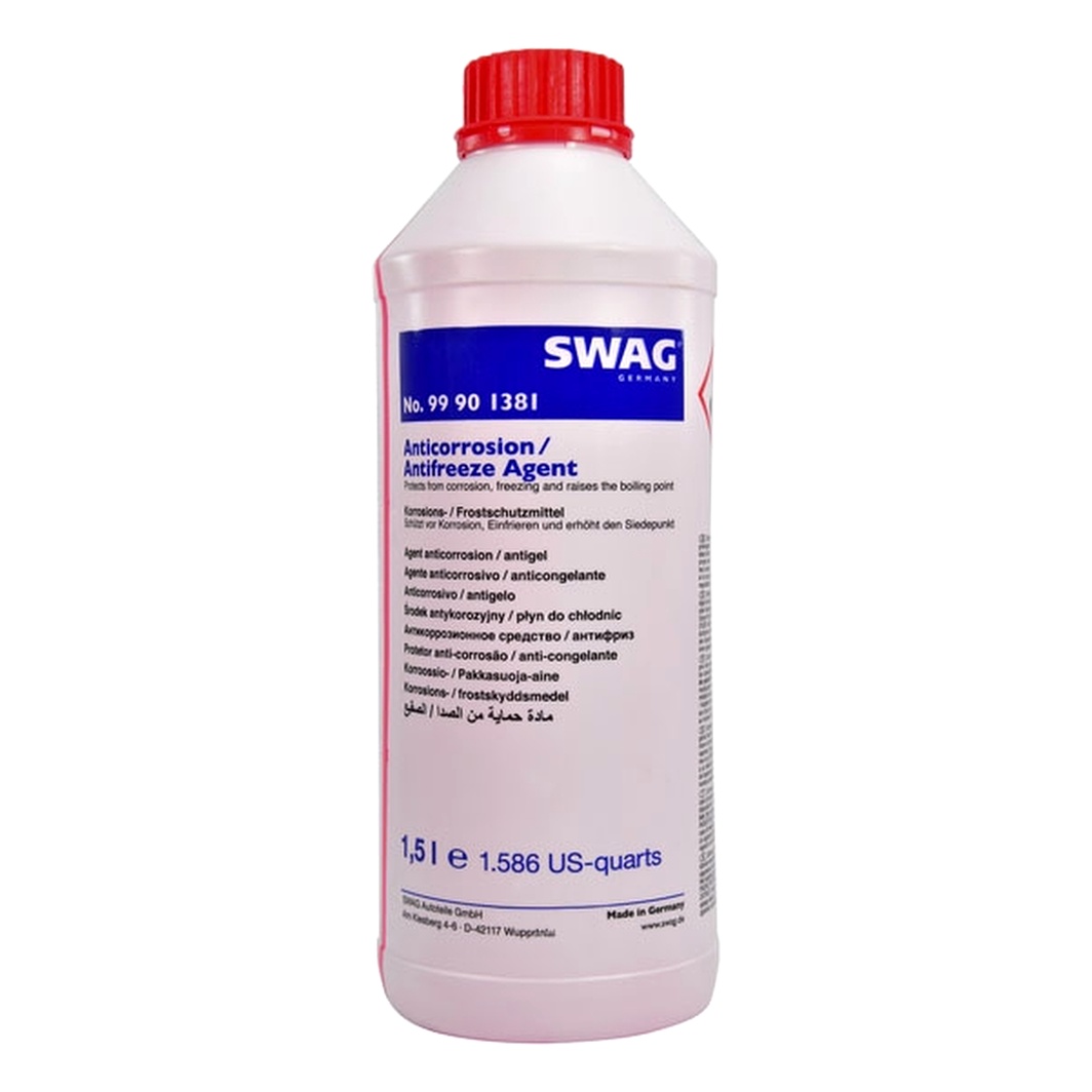 Концентрат антифризу SWAG червоний G12 1.5 л (99901381) - zapix