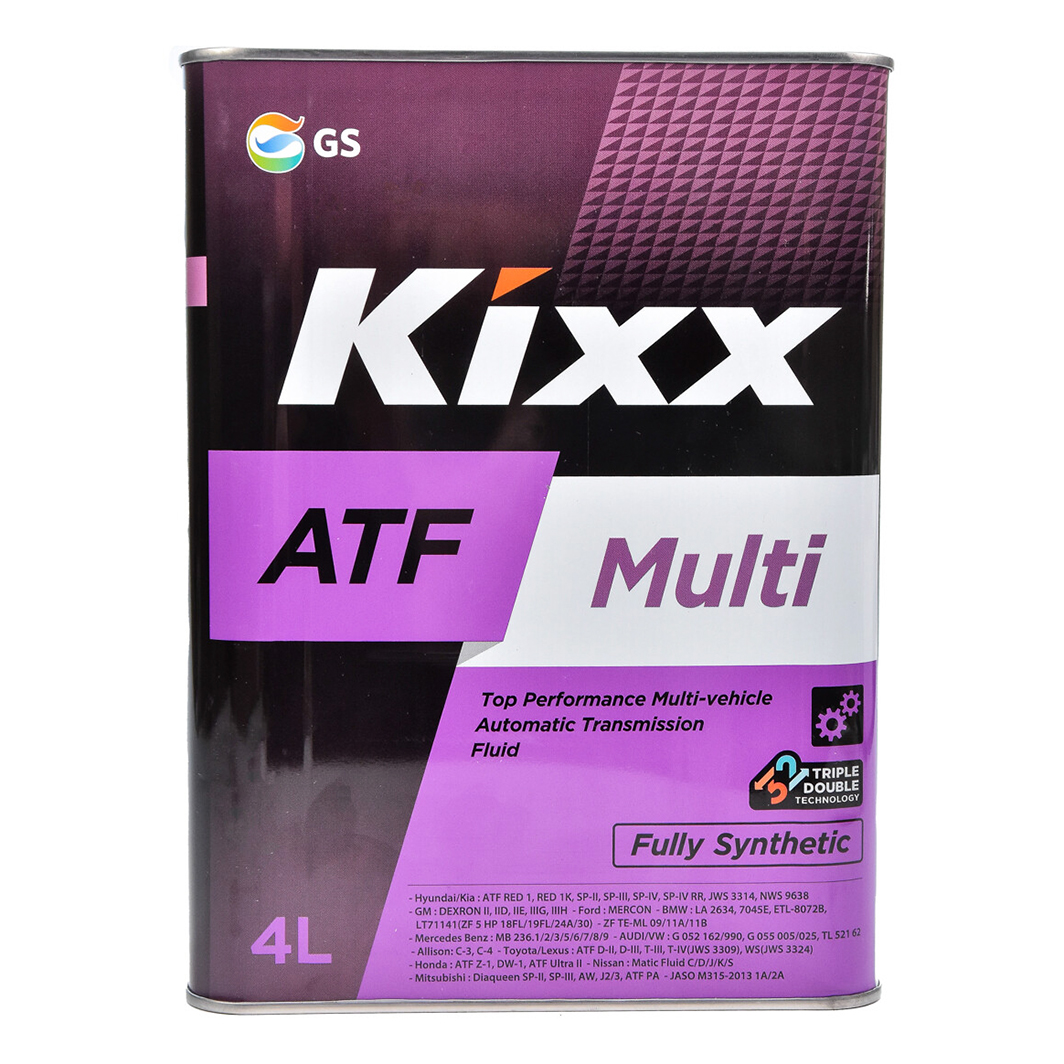 Трансмиссионное масло KIXX ATF Multi 4 л GS113007 - zapix