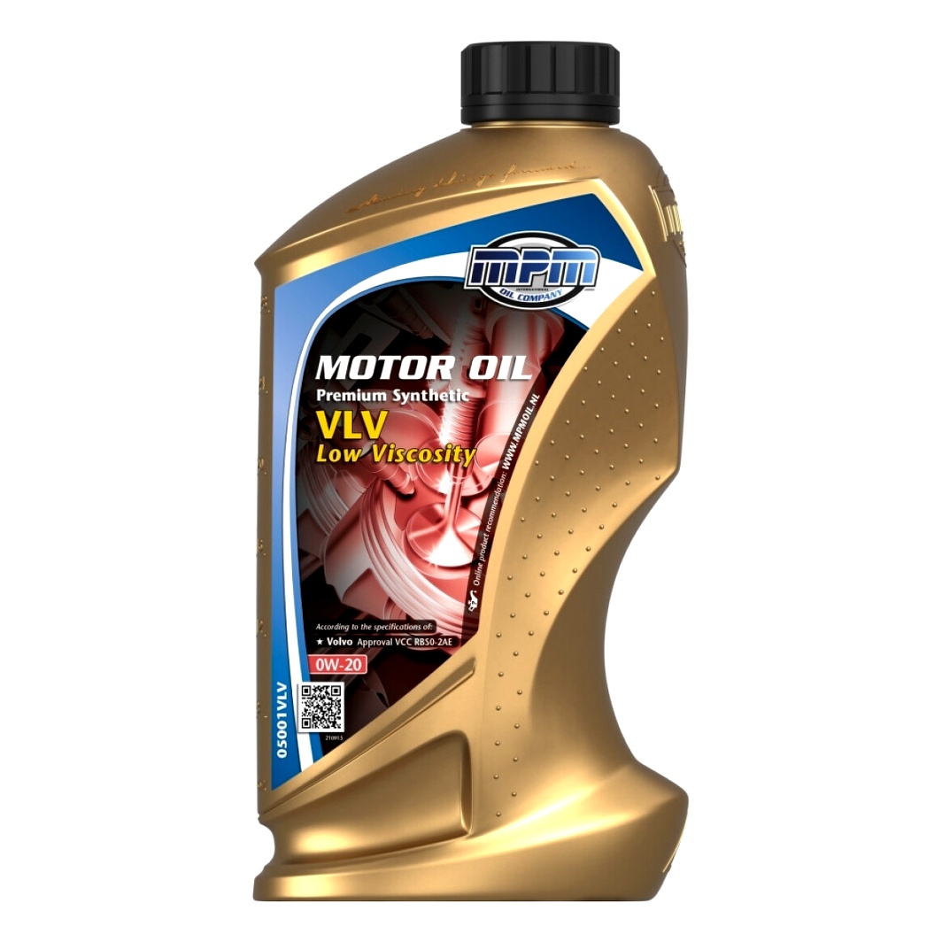 Моторна олива MPM Premium Synthetic Low Viscosity 0W-20 1 л (05001VLV)