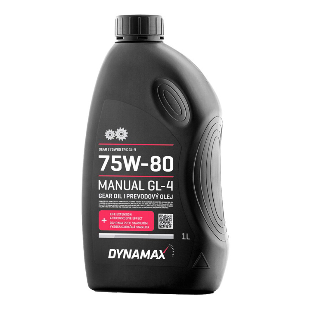 Трансмиссионное масло DYNAMAX Gear GL-4 75W-80 1 л 503075 - zapix