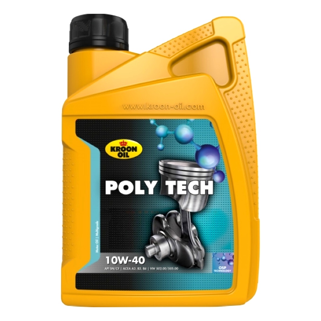 Моторна олива KROON OIL Poly Tech 10W-40 1 л (35704) - zapix