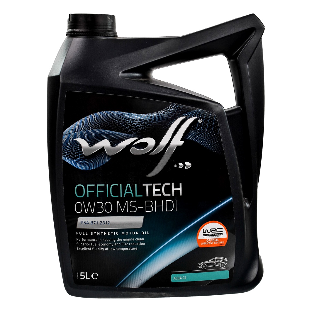 Моторное масло WOLF Officialtech MS-BHDI 0W-30 5 л (8323591) - zapix