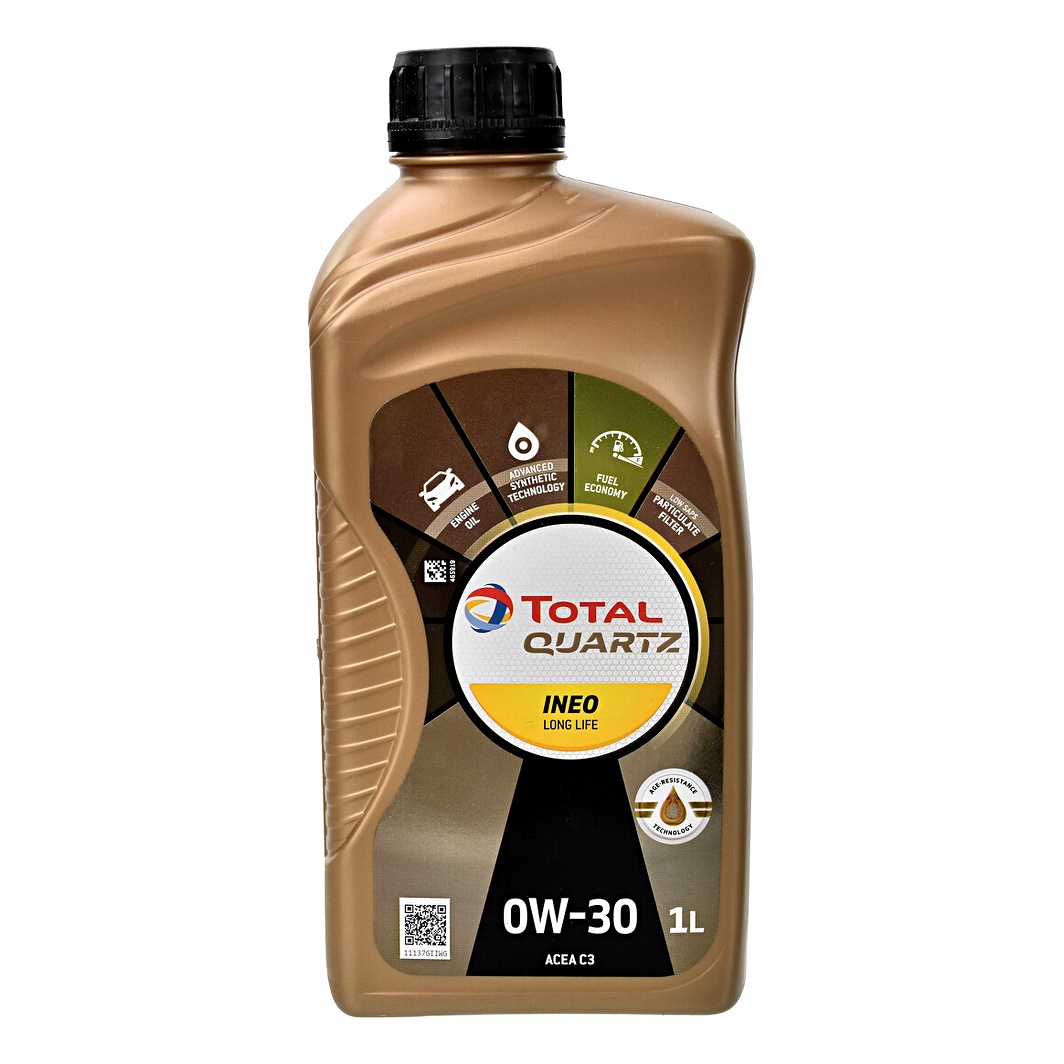 Моторна олива TOTAL Quartz Ineo Long Life 0W-30 1 л (0W30QILL1L) - zapix
