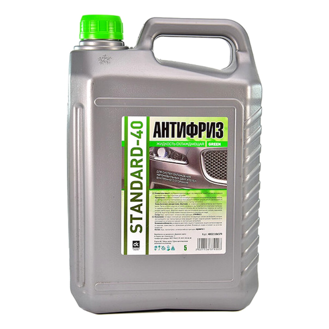 Готовий антифриз ДОРОЖНЯ КАРТА Standard зелений -24 °C 4 л (48021106379) - zapix