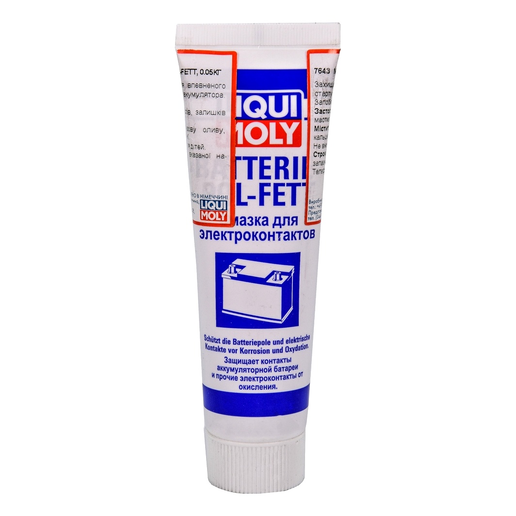 Смазка кальциевая LIQUI MOLY Batterie-Pol-Fett для электроконтактов 50 мл (7643)