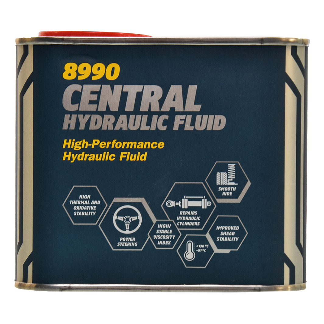 Трансмісійна олива MANNOL Central Hydraulic Fluid 0,5 л MN899005ME - zapix