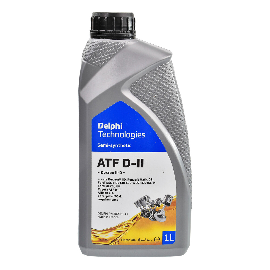 Трансмиссионное масло DELPHI ATF Dexron II-D 1 л 28236333 - zapix