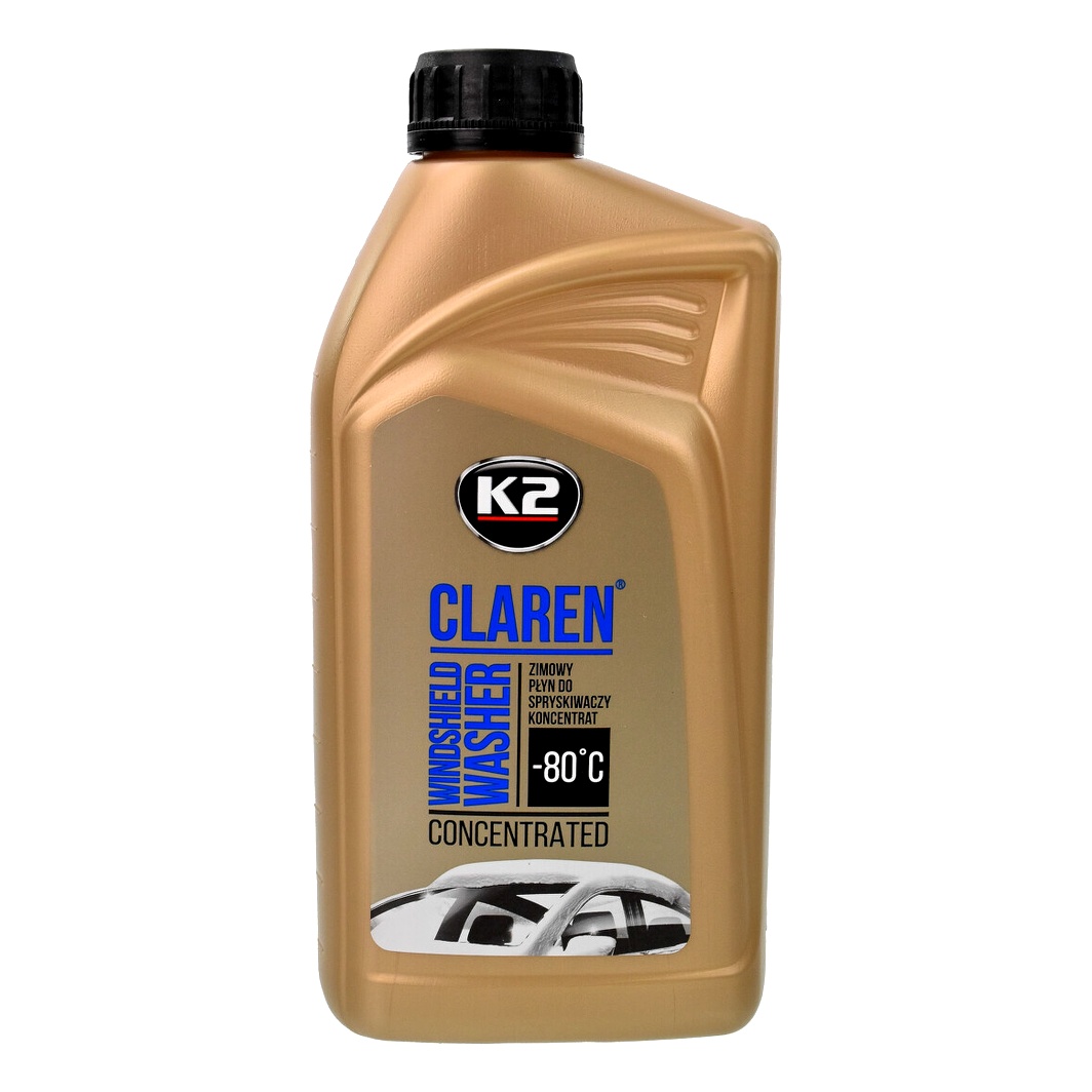 Омивач скла концентрат зимовий -80°С K2 Claren 1 л K611 - zapix