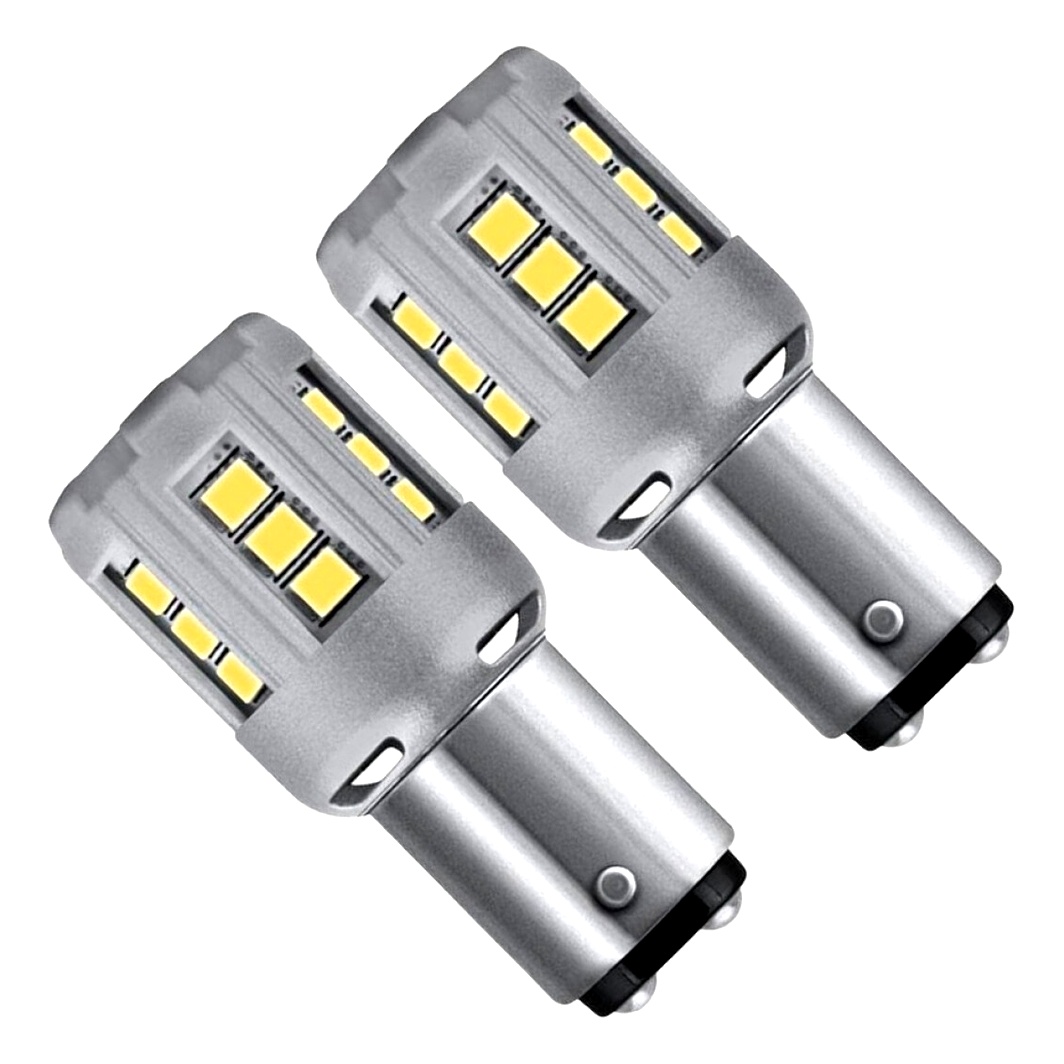 Автолампа LED (светодиодная) OSRAM P21/5W BAY15d 1.7W 12V 1458CW02B - zapix