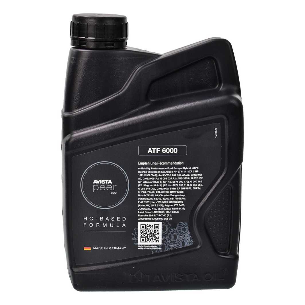 Трансмиссионное масло AVISTA Peer EVO ATF 6000 1 л 164720 - zapix