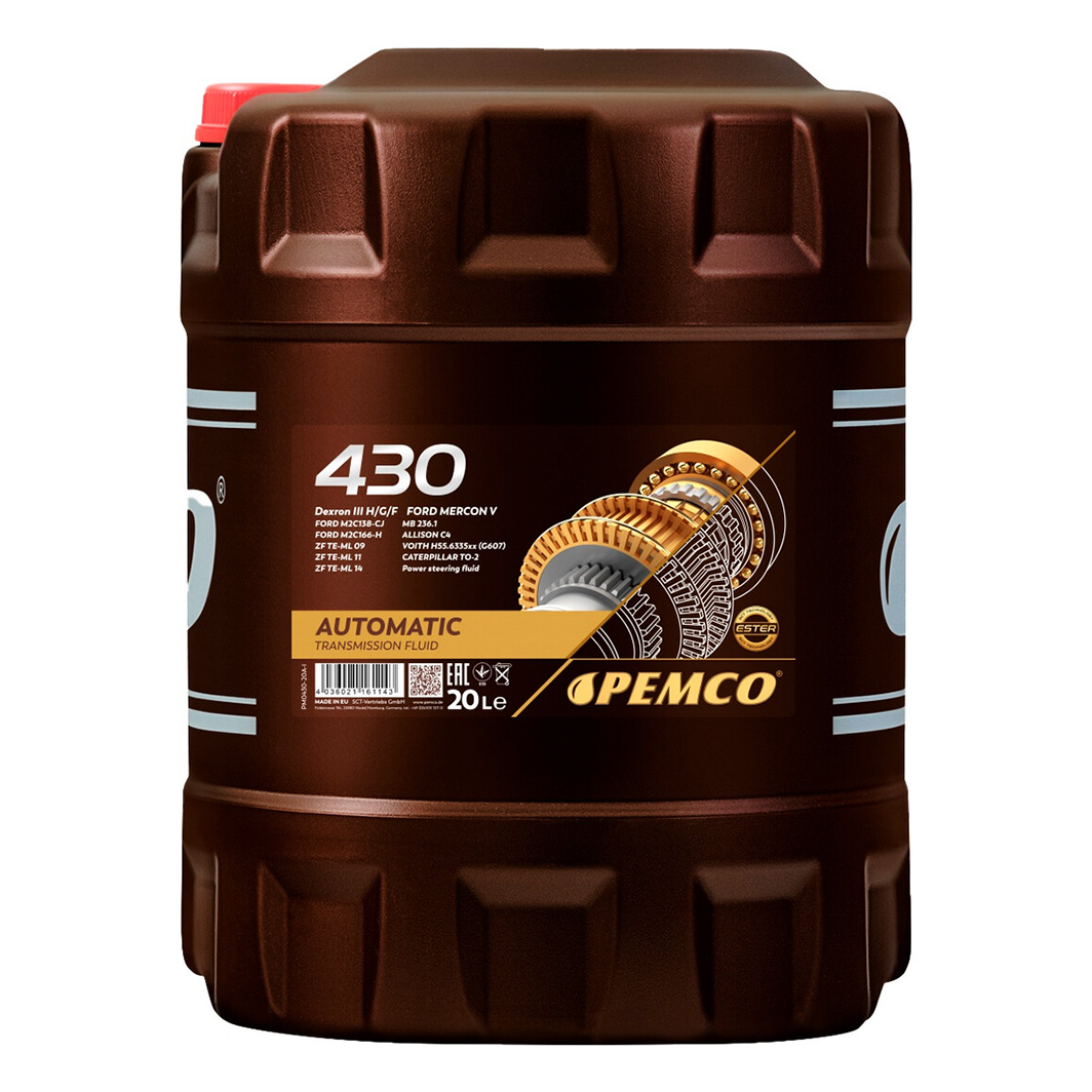 Трансмиссионное масло PEMCO 430 20 л PM043020 - zapix
