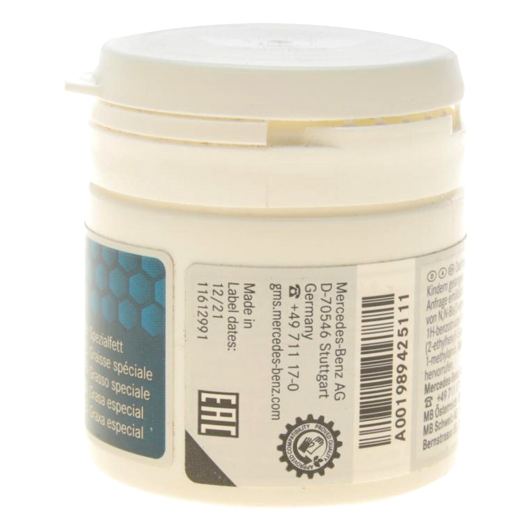 Смазка синтетическая MERCEDES-BENZ / SMART Special Grease для свечей накаливания 50 мл (A001989425111) - zapix