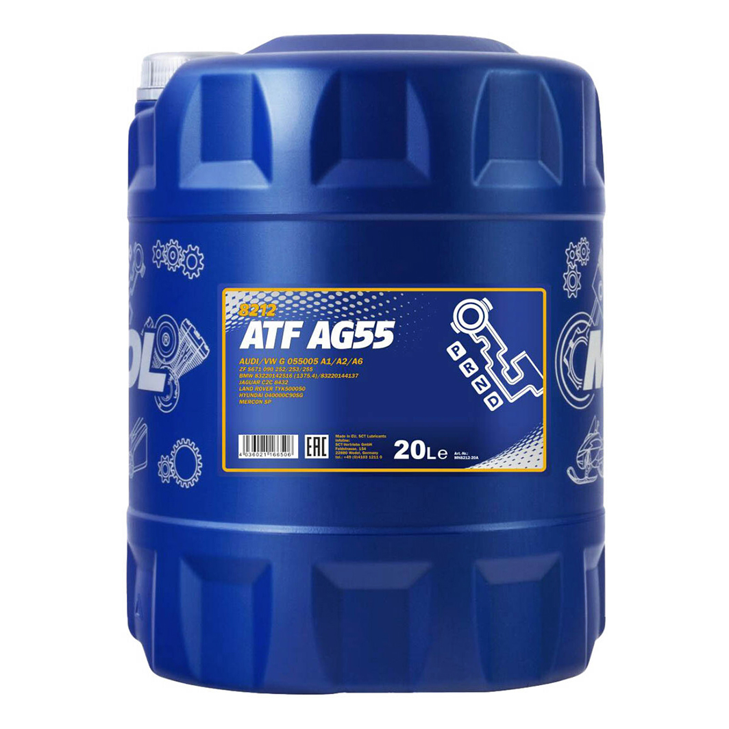 Трансмиссионное масло MANNOL ATF AG55 20 л MN821220 - zapix